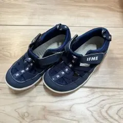 IFME サンダル　17.5cm ネイビー 星柄