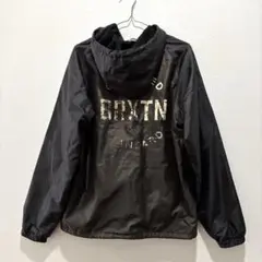ブリクストン コーチジャケット ナイロンパーカー 茶x黒