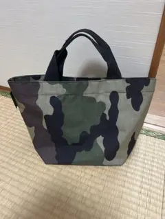エルベシャプリエ Herve Chapelier カモフラ ミニトート - メルカリ