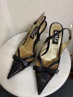 D&G Dolce & Gabbana サンダル ブラック 35.5のサムネイル