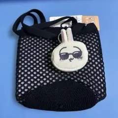 【新品】タグ付き GU ちいかわ うさぎ ポーチセットバッグ メッシュバッグのサムネイル
