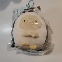 すみっコぐらし　ぶらさげぬいぐるみ　ぺんぎん？　水族館限定　未使用（タグ焼け有）のサムネイル