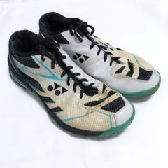 YONEX SHB-65 バドミントンシューズ ホワイト/ブラック/イエロー