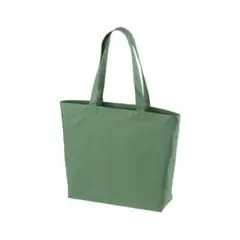 特価✨キャンバストートバッグ エコバッグ プチプラ ハンドメイド リーフグリーン
