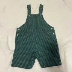 【PETIT BATEAU】24m/86cm ストライプサロペット