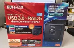 BUFFALO 外付けハードディスク 12TB 動作確認済み