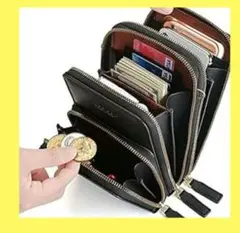 【最終値下げ❗️】ショルダーバッグ スマホショルダー斜めがけ タッチスクリーン