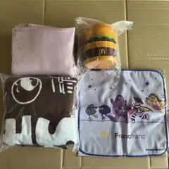 マクドナルド すき家　福袋　スープジャー 保温バッグ ブランケット