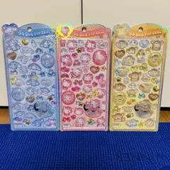 【サンリオ正規品】うるちゅるポップシール　ポムポムプリン　シナモン　キティ