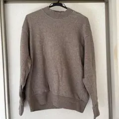UNIQLO U ブラウン スウェットプルオーバー