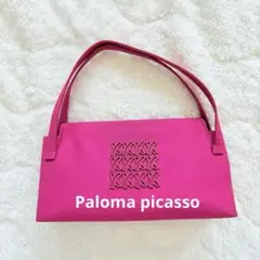 Palomapicassoパロマピカソショッキングピンク ミニバッグハンドバッグ