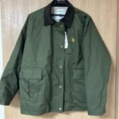 notch. U.S. POLO ASSN. オリーブジャケット Mサイズ