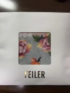 FEILER 花柄ハンカチ 　フェイラー