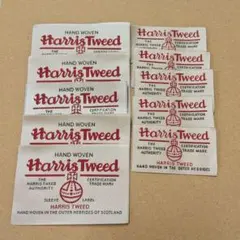 海外織りネームHarris Tweedラベル 10枚セット