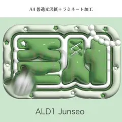 ALD1 ジュンソ ALPHA DRIVE ONE ぷっくり ネームボード