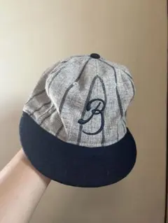 Cooperstown Brooklyn Tip ストライプベースボールキャップ