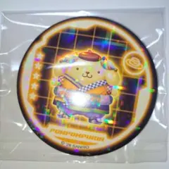 サンリオピューロランド　ネオナツマツリ　ポムポムプリン 缶バッジ
