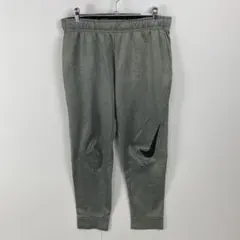訳有 NIKE ナイキ サーマ テック テーパードパンツ デカロゴ 裏起毛 M