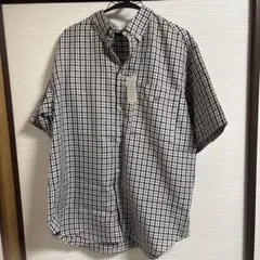 ビッグアソートナンバリング刺繍ボタンダウン半袖シャツ