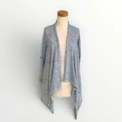 AZUL✨️ロングカーディガン✨️ドレープ羽織り グレー ゆったりのサムネイル