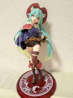 初音ミク Wonderland 長靴を履いた猫 フィギュア