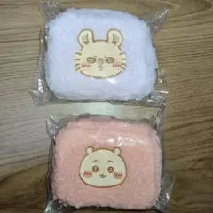 치이카와 カラビナ付き モコモコポーチ 치이카와 모모가