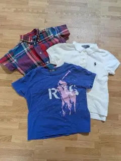 ラルフローレン☆80Tシャツ3点セット