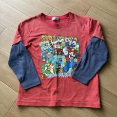 スーパーマリオ　長袖Tシャツ