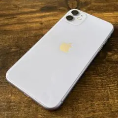 iPhone11 電源付きません　ジャンク品　パープル