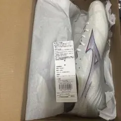 新品】ミズノ アルファ エリート ホワイト サッカースパイク28.5cm 2E