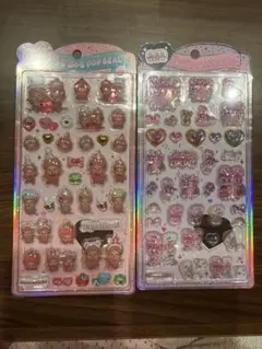 モンチッチ＆エスター　うるちゅるPOPSEAL2シートセット