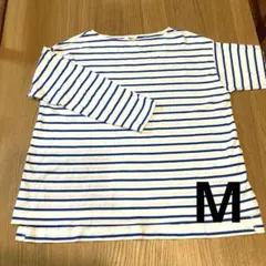 アメリカンホリック ボーダーカットプルオーバー T　ブルー