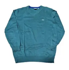 LACOSTE Vネックニットセーター