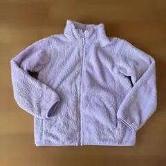 UNIQLO ファーリーフリースジャケット　140 カラー71purple