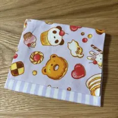 4662【2点100円、3点200円引き】アニマルスイーツ柄移動ポケット