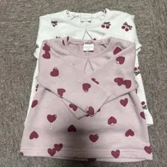 長袖カットソー 2枚セット 70