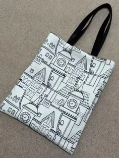 ペタンコトートバッグ　訳あり　ハンドメイド28