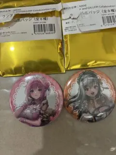 勝利の女神NIKKE コラボカフェ ランダム缶バッジ 2個 ドロシー モダニア