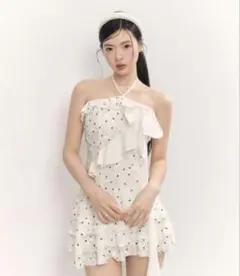 Treat Ürself Peony ribbon frill blouse - メルカリ