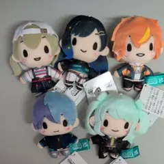 プロセカ ふわぷちマスコット ビビバス 全5種 初音ミク 小豆沢こはね