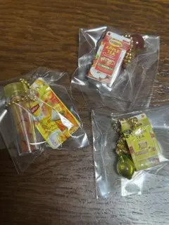 【新品・未使用品】リプトン ミニチュアチャーム&グミ 3点セット② ⚠️バラ売り❌