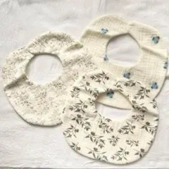 ベビースタイ　防水スタイ　出産準備　3枚　よだれかけ　おしゃれ　ナチュラル