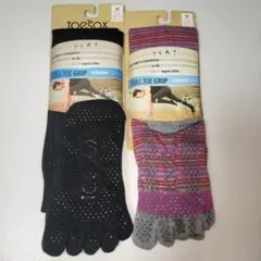 toesox ヨガソックス Mサイズ 2足セット