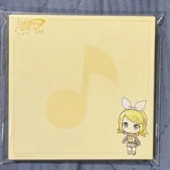 プロセカ セカライ 1st ブロックメモ メモ用紙 鏡音リン 25枚