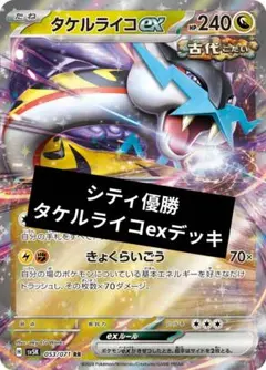 韓国 Korean Leagu 2025 タケルライコ　プレイマット 韓国限定「Korean Leagu 2025 タケルライコ」プレイマット 【公式通販】