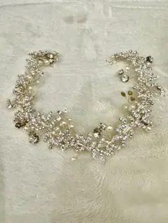 【美品】ウェディング　ブライダル　アクセサリー　ヘアアクセサリー