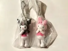 【匿名配送】サンリオキャラクターズ ミニチュアチャーム～ライブキャラクター～2点