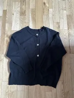 WEGO ブラック カーディガン Free