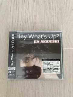 【新品未開封】赤西仁 Hey What's Up? 初回限定盤C