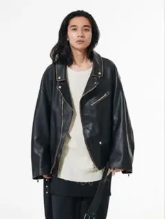 【間も無く出品取り下げ&値下げ不可】DISCOVERED ライダースジャケット 間も無く出品取り下げ&値下げ不可】DISCOVERED ライダースジャケット